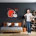 Cleveland Browns - RealBig Logo Collection - Official NFL - Reusable Vinyl Wall Decals Vinyl Die-Cut Logo