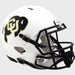 Colorado Buffaloes Full Size Speed Authentic Football Helmet Matte White NCAA Helmets