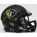 Colorado Buffaloes NCAA Mini Speed Football Helmet Matte Black - NCAA Helmets