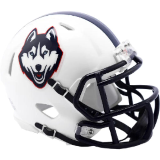 Connecticut Huskies NCAA Mini Speed Football Helmet- NCAA Helmets