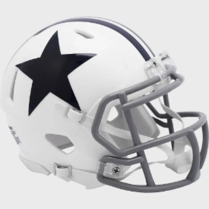 Dallas Cowboys 1960 to 1963 Riddell Mini Speed Throwback Helmet - NFL Helmets