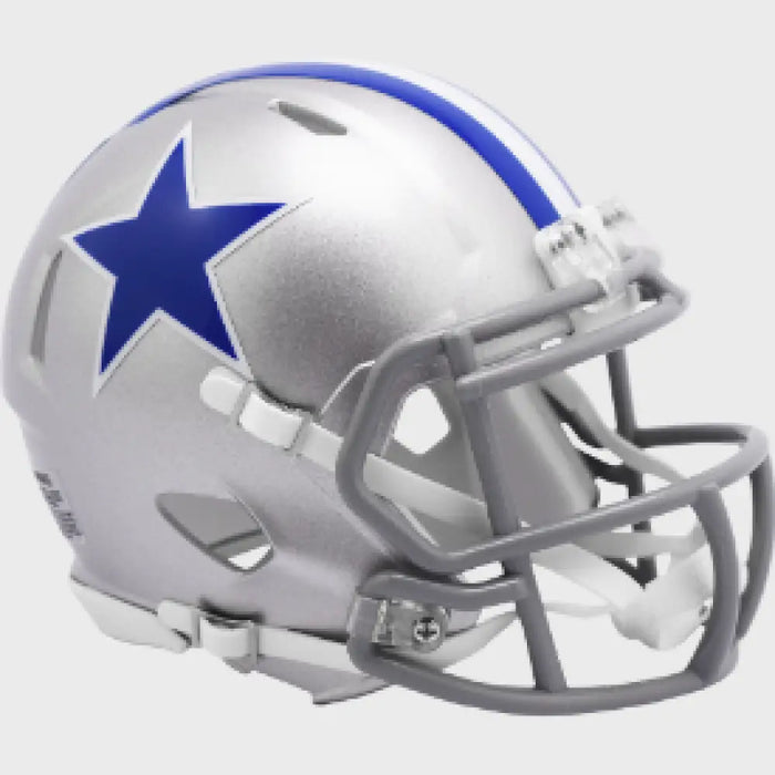 Dallas Cowboys 1964 to 1966 Riddell Mini Speed Throwback Helmet - NFL Helmets