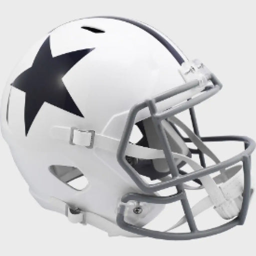 Dallas Cowboys Full Size 1960 to 1963 Speed Replica Throwback Helmet - NFL Helmets
