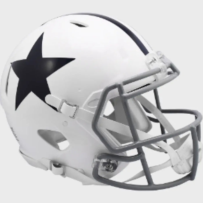 Dallas Cowboys Full Size Authentic 1960 to 1963 Speed Throwback Football Helmet - NFL Helmets
