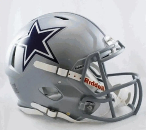 Dallas Cowboys Full Size Authentic Revolution Speed Football Helmet - NFL Helmets