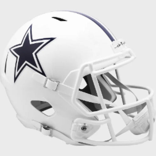 Dallas Cowboys Full Size Speed Replica Football Helmet Alternate 2022 - NFL Helmets