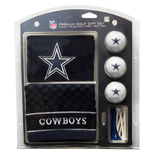 Dallas Cowboys Golf Gift Set with Embroidered Towel Golf Gift Set