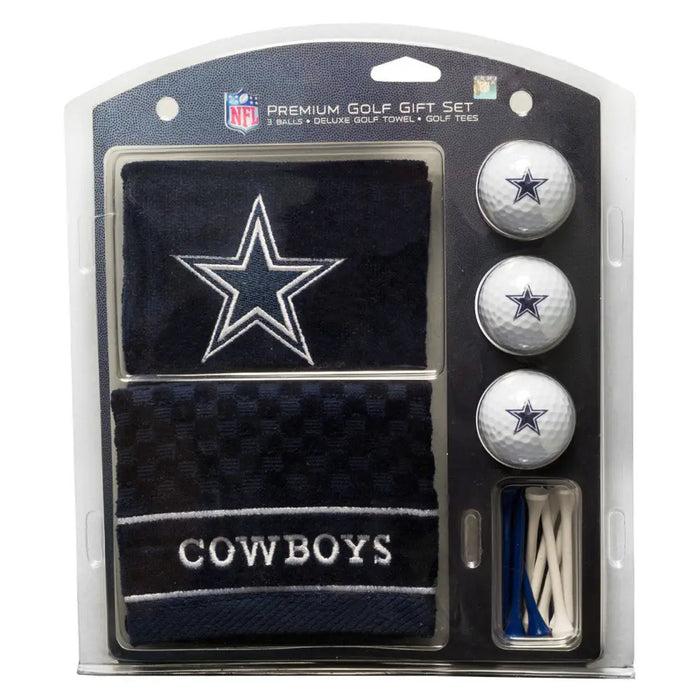 Dallas Cowboys Golf Gift Set with Embroidered Towel Golf Gift Set