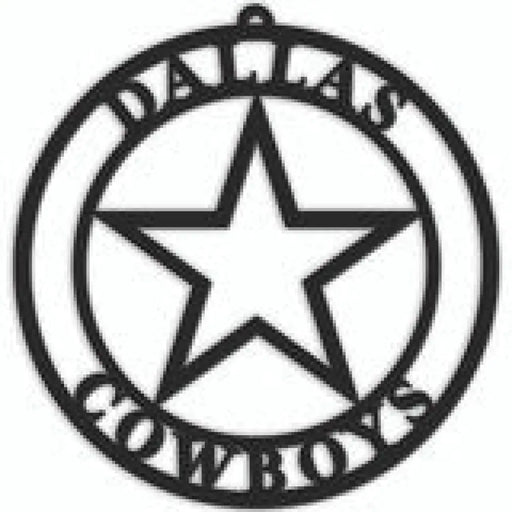 Dallas Cowboys Sign Door Hanger 16 Inch Sports Collectibles