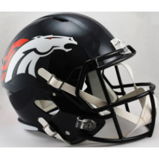 Denver Broncos 1997 to 2023 Full Size Speed Replica Throwback Helmet - NFL Helmets