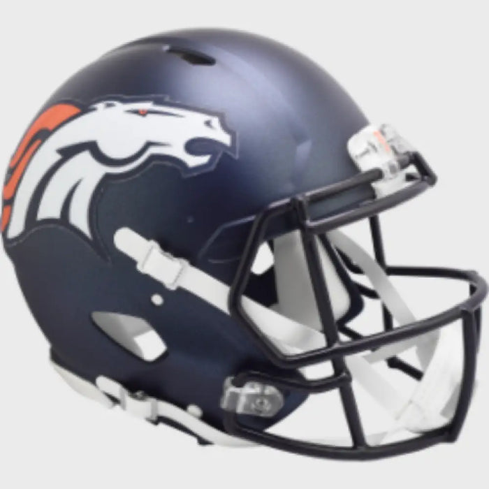 Denver Broncos Full Size Authentic Speed Football Helmet 2024 Primary - NFL Helmets