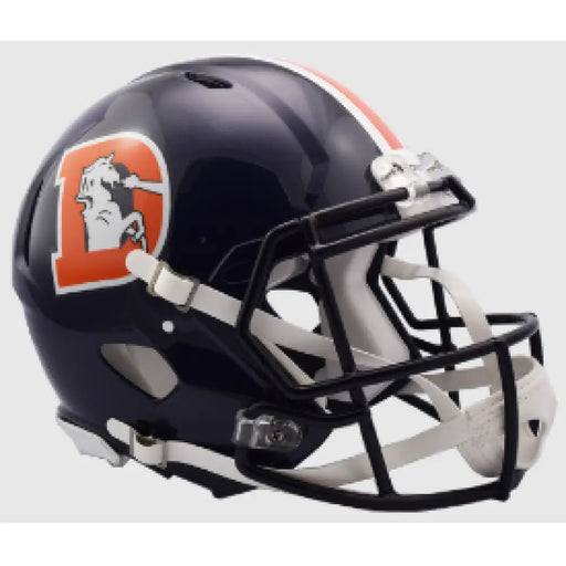 Denver Broncos Full Size Authentic Speed Football Helmet Color Rush - NFL Helmets