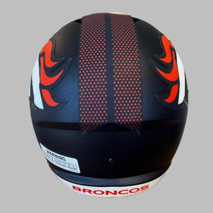 Denver Broncos Full Size Speed Replica Football Helmet Primary - NFL Helmets