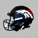 Denver Broncos Full Size Speed Replica Football Helmet Primary - NFL Helmets