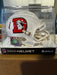 Denver Broncos NFL Mini Speed Football Helmet 2023 Snowcapped Helmets