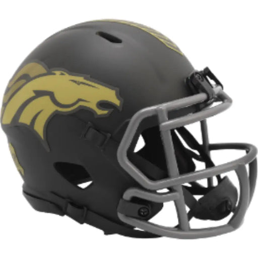Denver Broncos NFL Mini Speed Football Helmet SALUTE TO SERVICE 4 Helmets