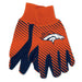 Denver Broncos Two Tone Adult Size Gloves Gloves