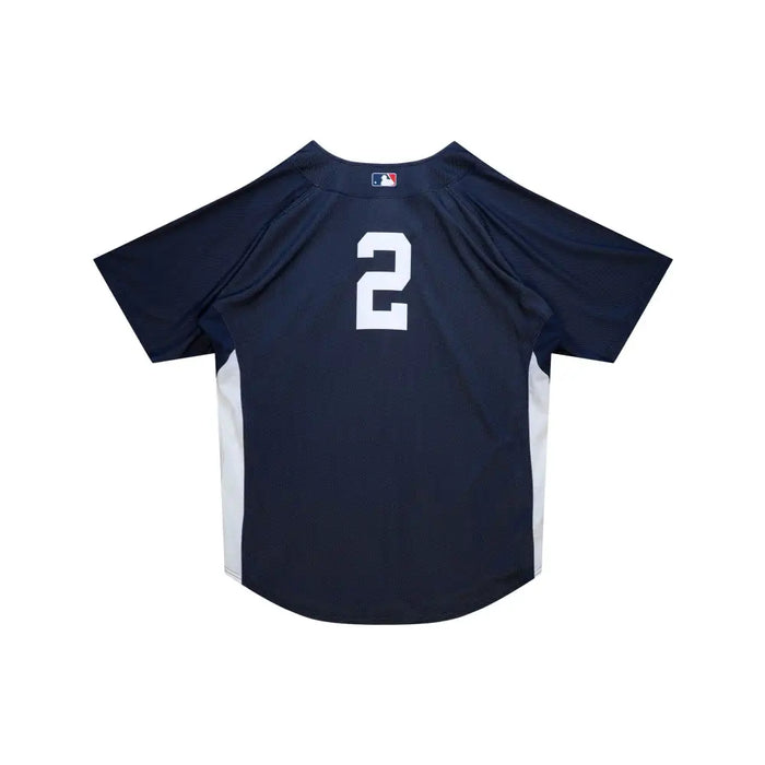 Derek Jeter New York Yankees Mitchell & Ness Navy 2009 Batting Practice Jersey Small Jerseys - Baseball