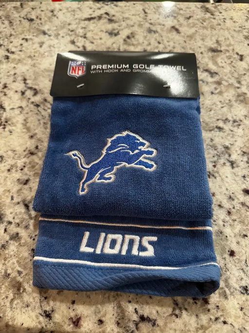 Detroit Lions 16’’x22’’ Embroidered Golf Towel Golf Towel