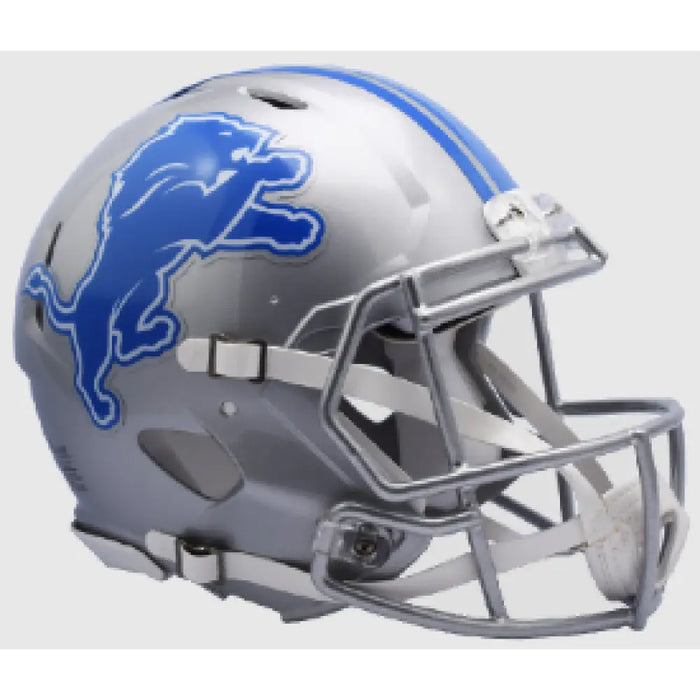 Detroit Lions 2017 to 2023 Full Size Authentic Revolution Speed Throwback Helmet - NFL Helmets