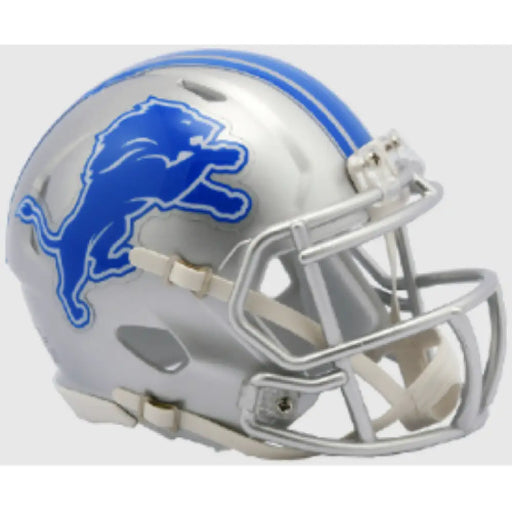 Detroit Lions 2017 to 2023 NFL Mini Speed Throwback Helmet Helmets