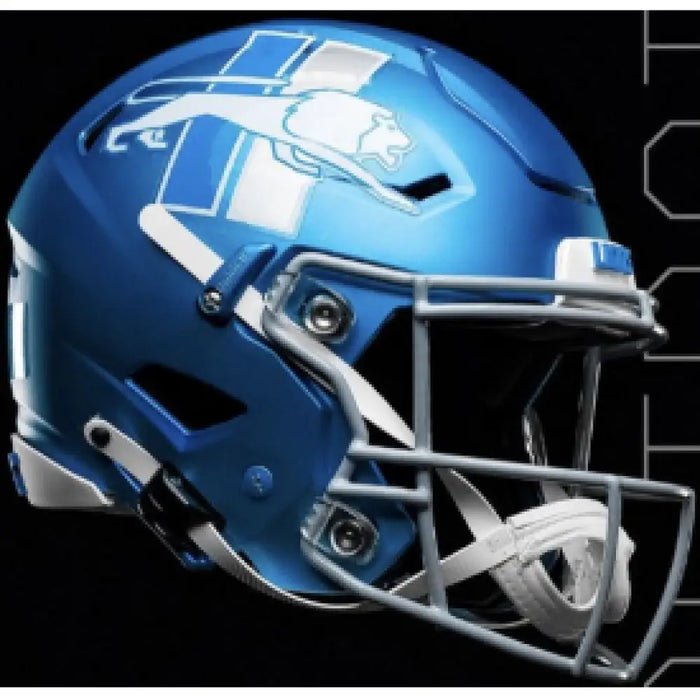 Detroit Lions Full Size Authentic SpeedFlex Football Helmet 2023 Alternate On-Field - NFL Helmets