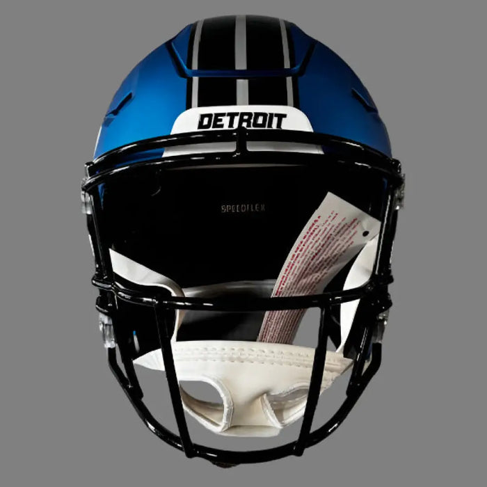 Detroit Lions Full Size Authentic SpeedFlex Football Helmet 2024 On-Field Alternate - NFL Helmets