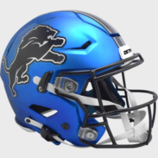 Detroit Lions Full Size Authentic SpeedFlex Football Helmet 2024 On-Field Alternate - NFL Helmets