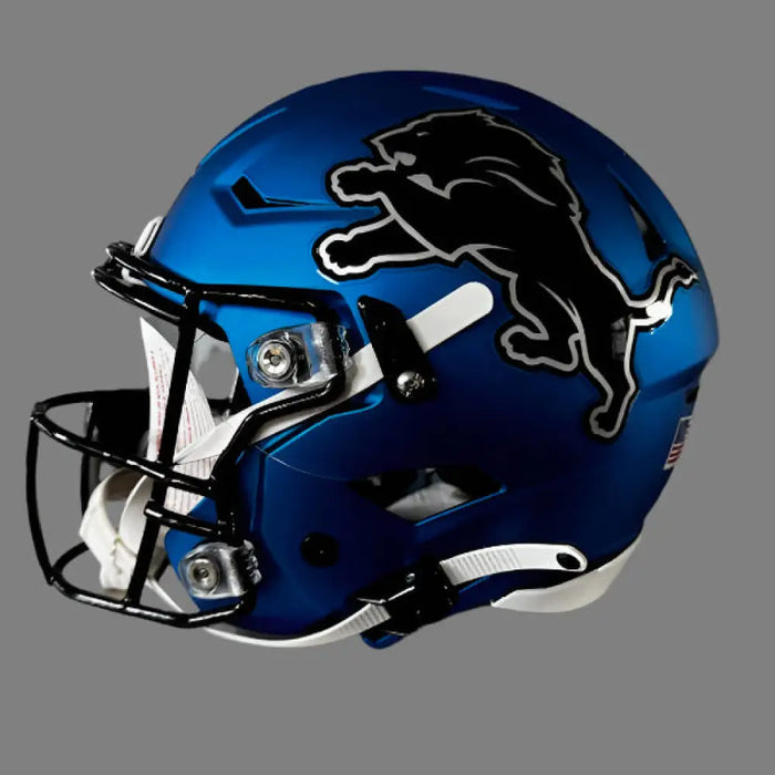 Detroit Lions Full Size Authentic SpeedFlex Football Helmet 2024 On-Field Alternate - NFL Helmets