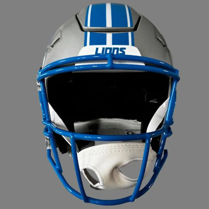 Detroit Lions Full Size Authentic SpeedFlex Football Helmet 2024 Primary - NFL Helmets