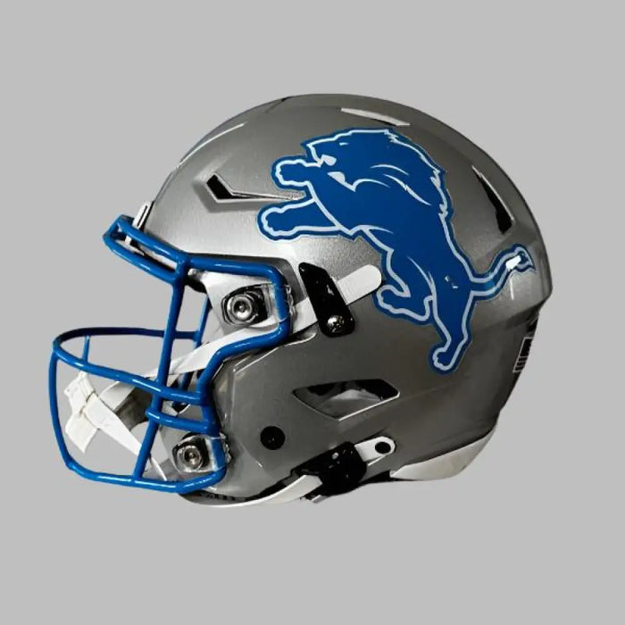 Detroit Lions Full Size Authentic SpeedFlex Football Helmet 2024 Primary - NFL Helmets
