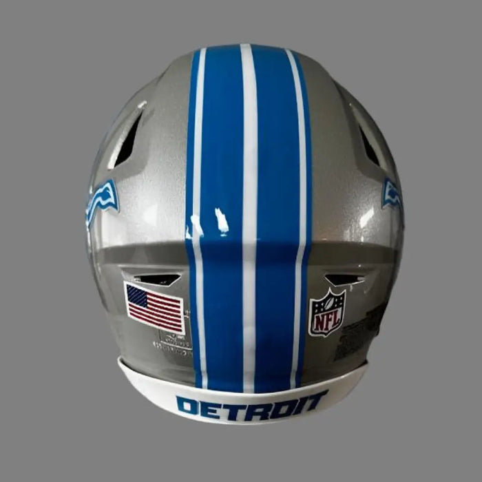 Detroit Lions Full Size Authentic SpeedFlex Football Helmet 2024 Primary - NFL Helmets
