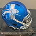 Detroit Lions Full Size Speed Replica Football Helmet 2023 Alternate On-Field - NFL Helmets