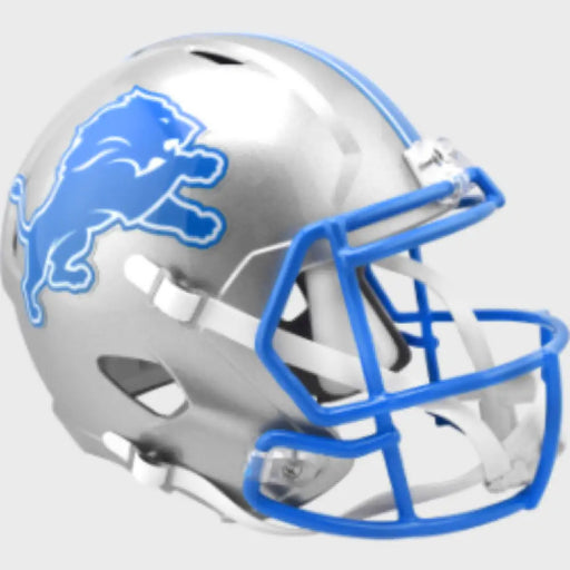 Detroit Lions Full Size Speed Replica Football Helmet 2024 Primary - NFL Helmets