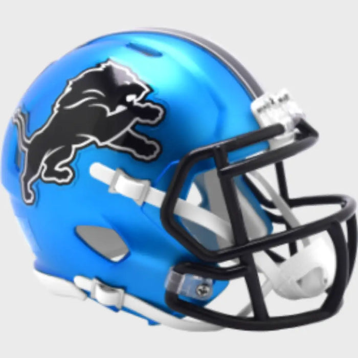 Detroit Lions NFL Mini Speed Football Helmet 2024 On-Field Alternate Helmets