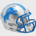 Detroit Lions NFL Mini Speed Football Helmet 2024 Primary Helmets
