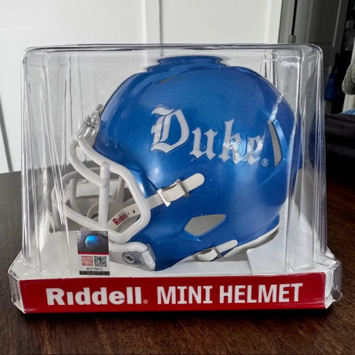 Duke Blue Devils NCAA Mini Speed Football Helmet Gothic NCAA Helmets