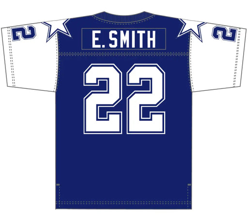 Emmitt Smith Dallas Cowboys Mitchell & Ness 1995 Dark Jersey Small Jerseys - Football