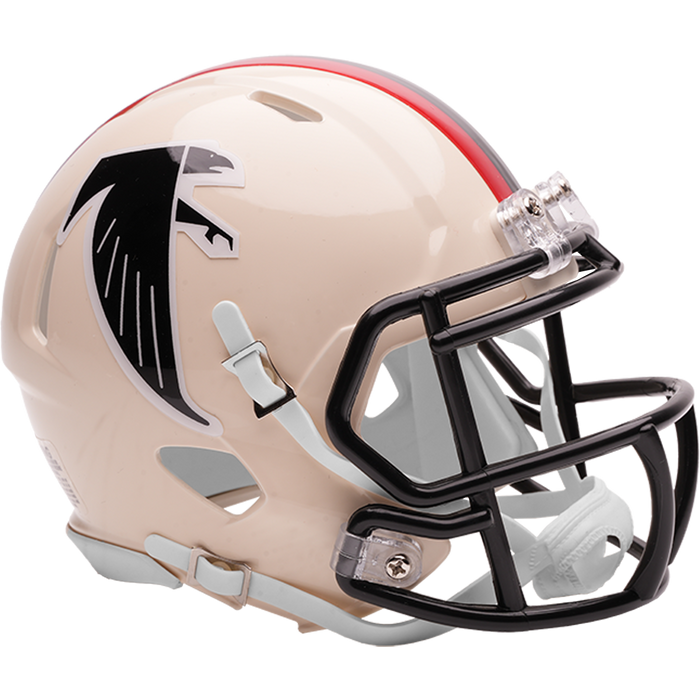Atlanta Falcons Speed Mini Football Helmet RETRO - NFL