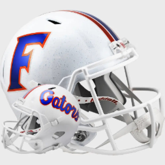 Florida Gators Full Size Speed Replica Football Helmet Chrome Decals - NCAA Helmets