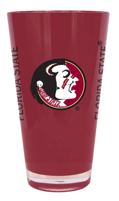 Florida State Seminoles Glass 20oz Pint Plastic Insulated Sports Collectibles