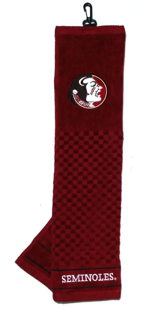 Florida State Seminoles Golf Towel 16x22 Embroidered Golf Towel