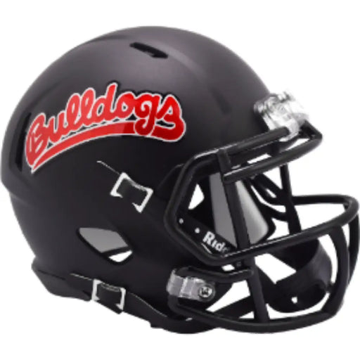 Fresno State Bulldogs NCAA Mini Speed Football Helmet Black - NCAA Helmets