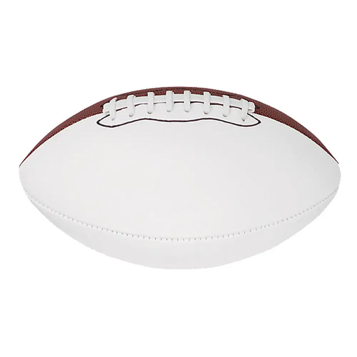 Full Size Football for Autographs 1 Brown 3 White Football