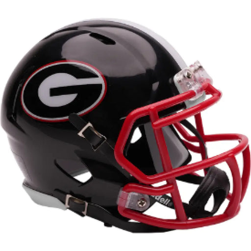 Georgia Bulldogs NCAA Mini Speed Football Helmet Black- NCAA Helmets