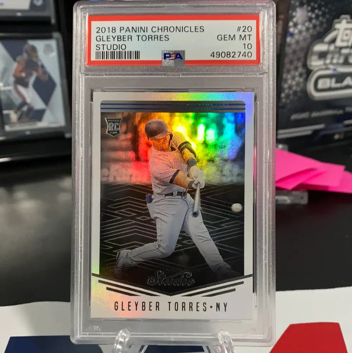Gleyber Torres RC PSA 10 - 2018 Panini Chronicles Studio #20