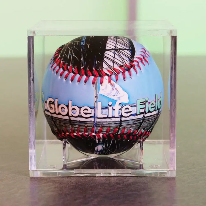 Globe Life Field Baseball Baseball + Case Shop All