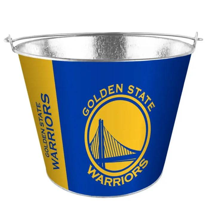 Golden State Warriors Bucket 5 Quart Hype Design Bucket 5 Quart