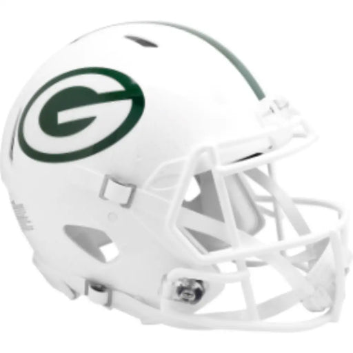 Green Bay Packers Full Size Authentic Speed Football Helmet 2024 On-Field Alternate - NFL Helmets