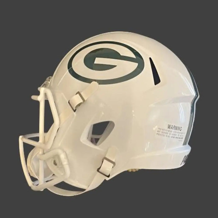 Green Bay Packers Full Size Speed Replica Football Helmet 2024 On-Field Alternate - NFL Helmet